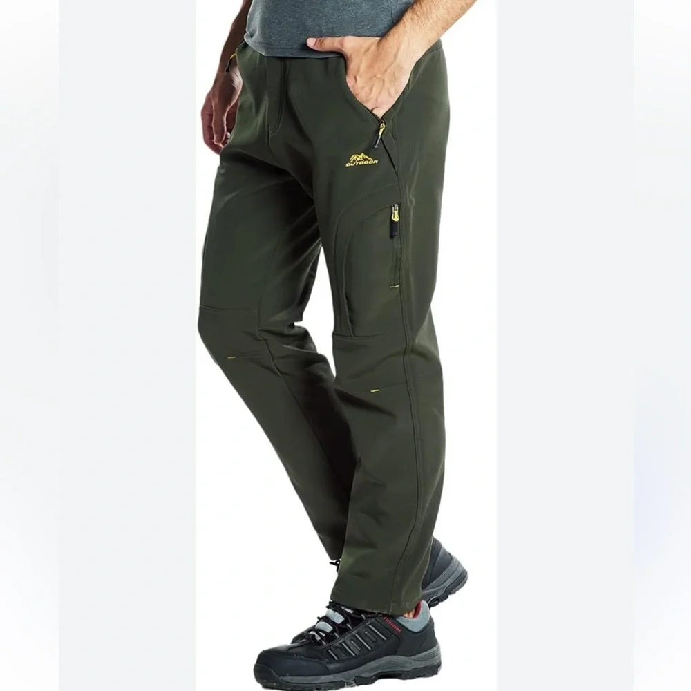 Magcomsen men’s pants 5 zip pocket for cold weather. Sz 36 waist